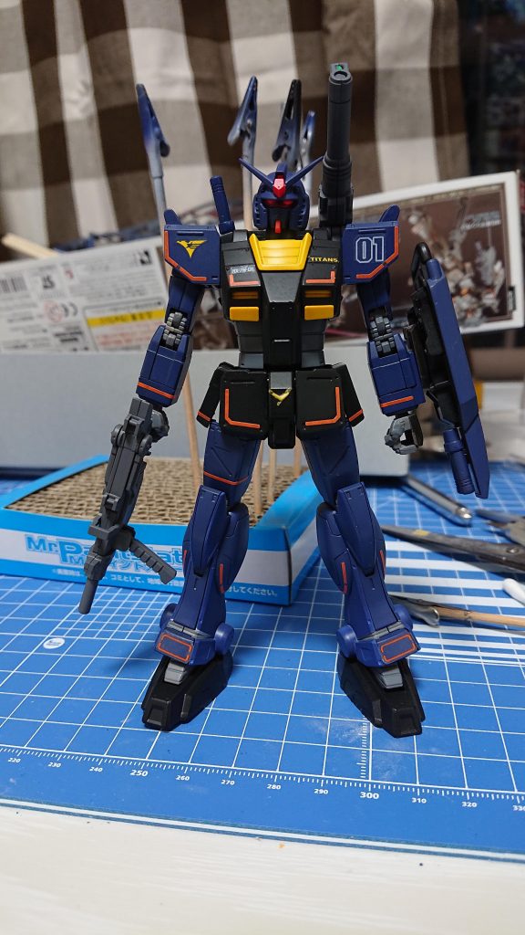 HG 局地型ガンダム(北米線仕様)ティターンズカラーリング–8枚目/制作者：ばじーな