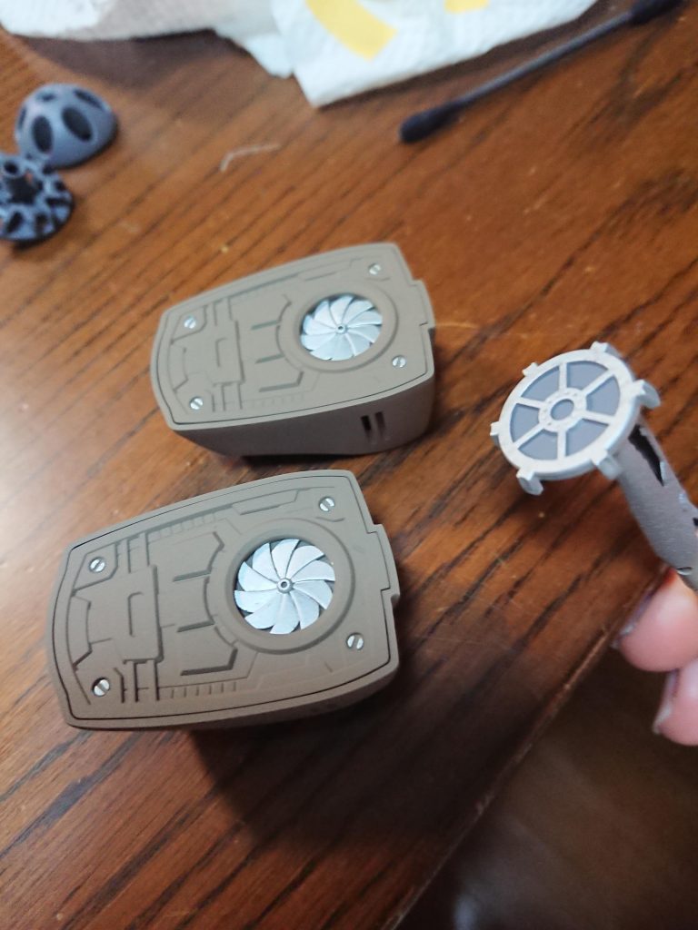 製作時が連休中で余裕があるのが写真から読み取れますね。