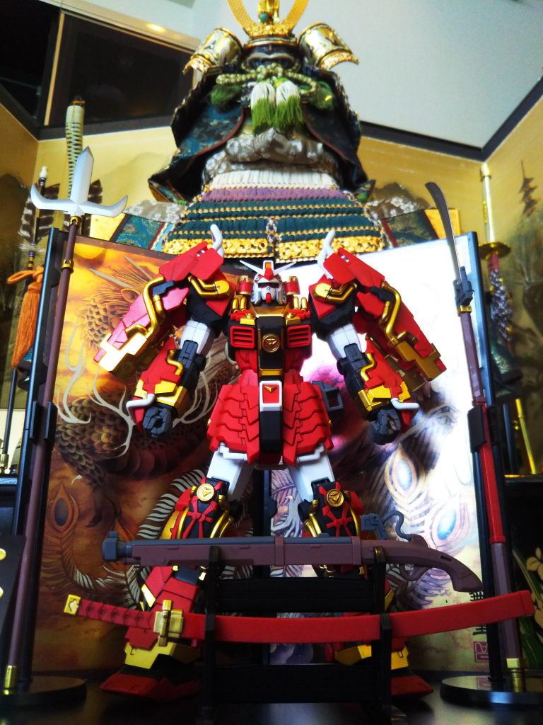 全国の子どもたちの健康を祈りながら、我が家の五月人形と一緒に一枚パチリ。

最後までご覧いただき、ありがとうございました！