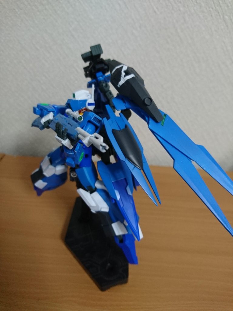 そのまんまスナイパーライフル
腕周りの可動域はちゃんと取れたので狙撃体勢も取れました!