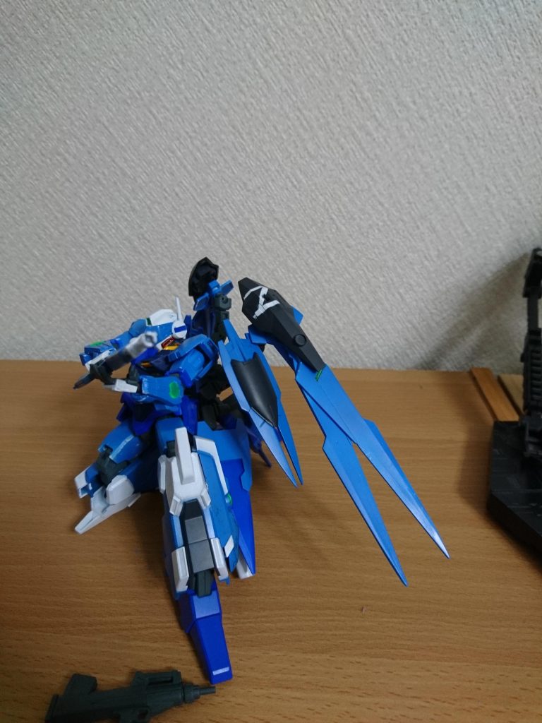 下半身周りの可動域も確保出来たので膝立ち狙撃も出来ました!