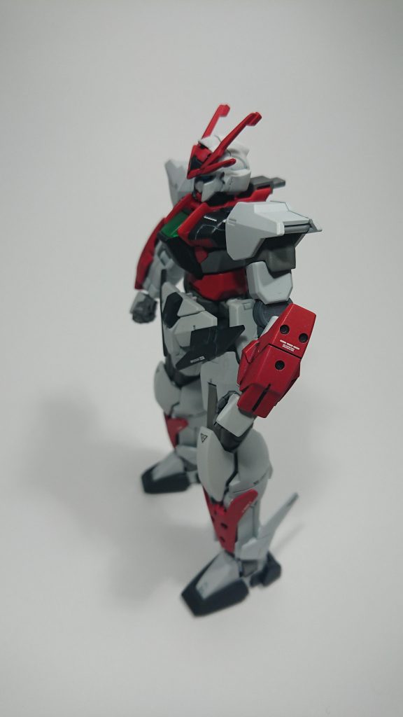 ナックルガードと膝下の赤色カッコ良くないですか？(自己陶酔)