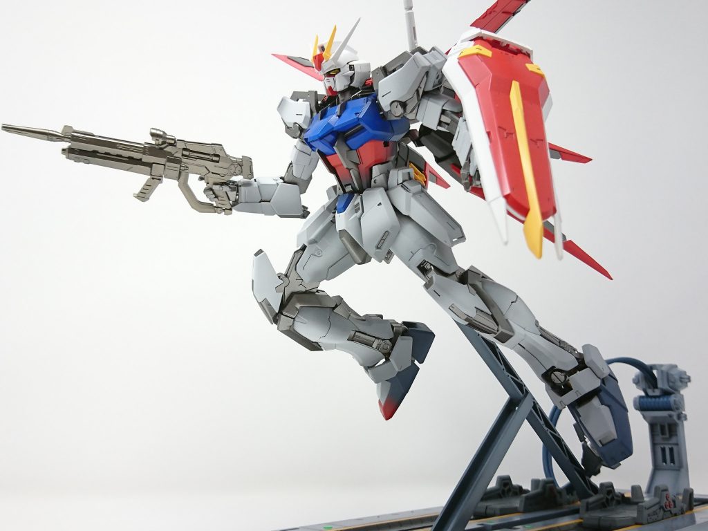 MG GAT-X105 エールストライク Ver.RM 『STRIKE出撃』–3枚目/制作者：MORISS