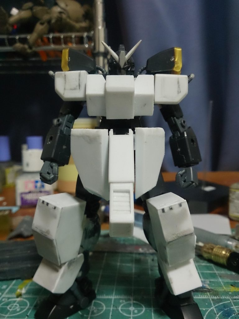 使ったキットはブラックウォーリア(笑)