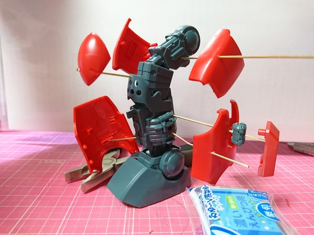 MG ガンキャノン 分解モデル–4枚目/制作者：滝 由佳理