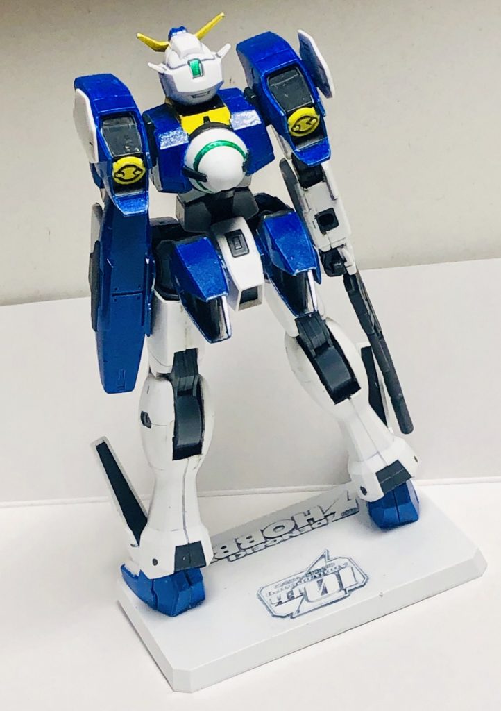 ガンダムラジエル単機でのリアビュー