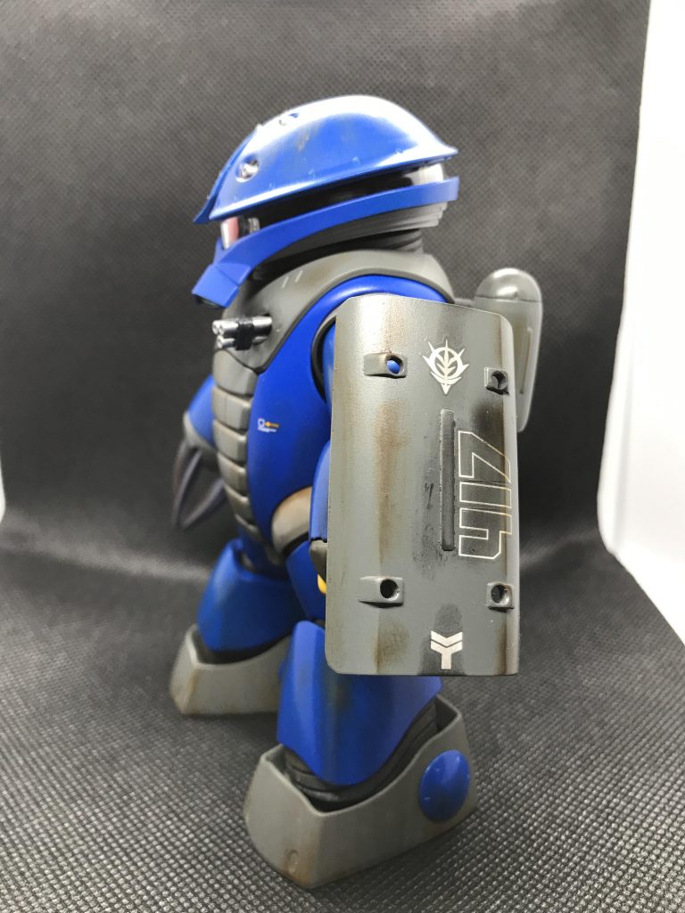 アッガイにシールド装備