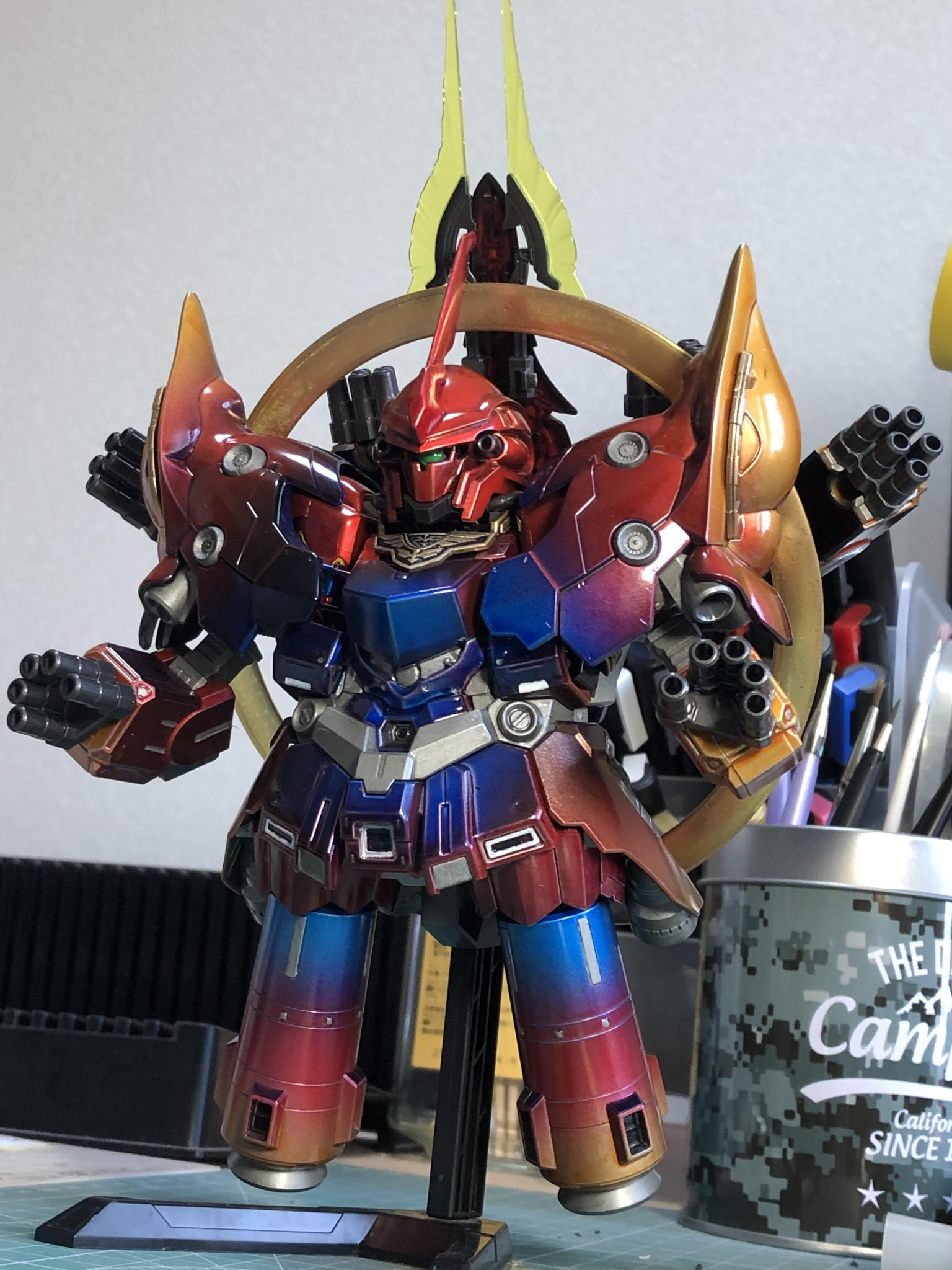 初めてのキャンディ塗装（缶スプレー）｜パチ組おじさんさんのガンプラ