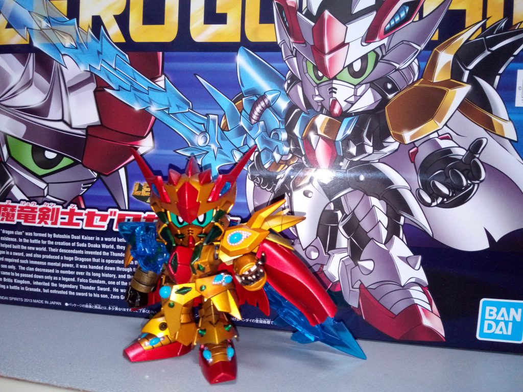 パッケージと同じポーズで撮影