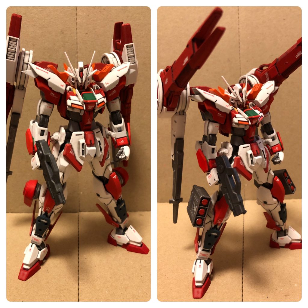 ツインドライブ別案。さしずめ、砲撃戦仕様と言ったところ。