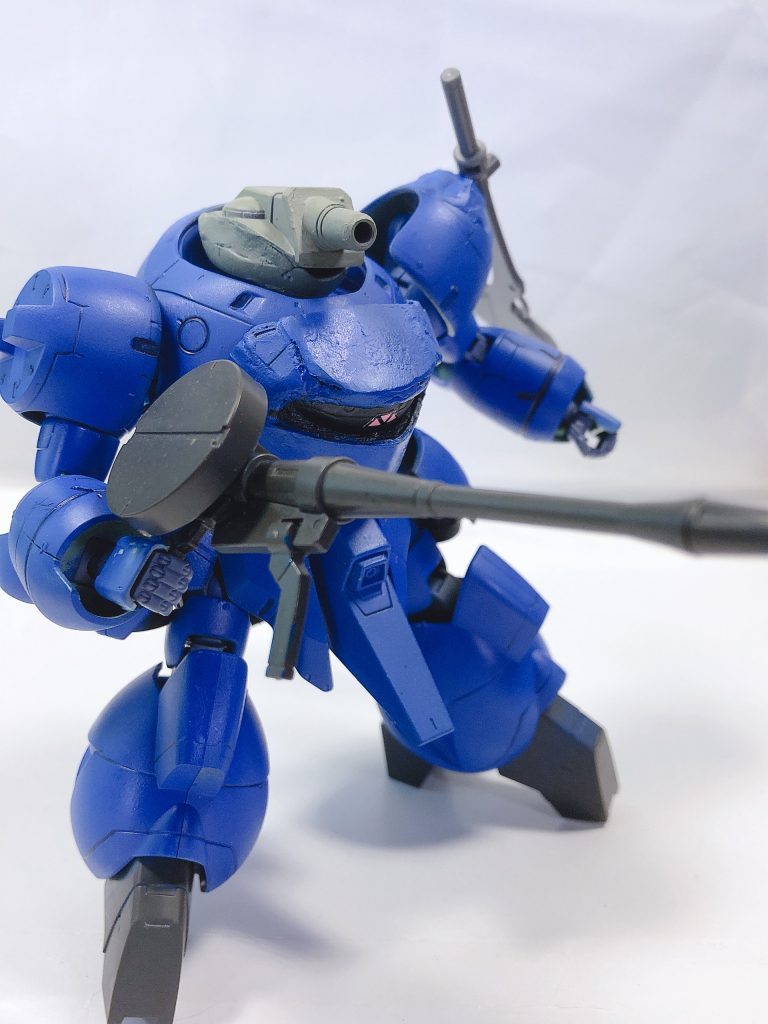 ドラムマガジンライフルシェルロディの基本武装  装弾数に優れた射撃兵装であり 機体の重量バランスを考慮して設計されている為扱いやすい