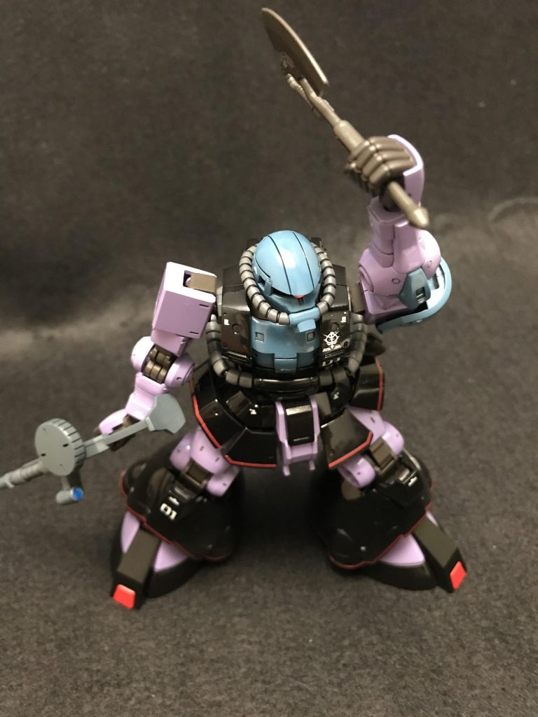 ヒートホーク塗るの忘れた( ゚д゚)