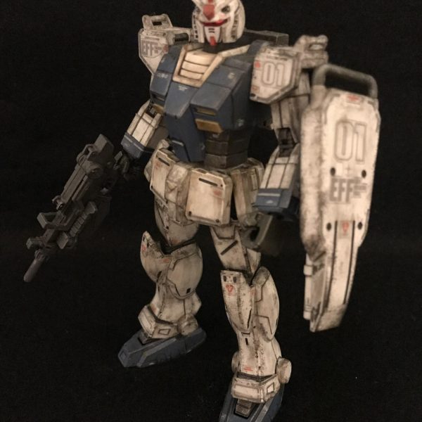 HG局地型ガンダム ボックスアート風