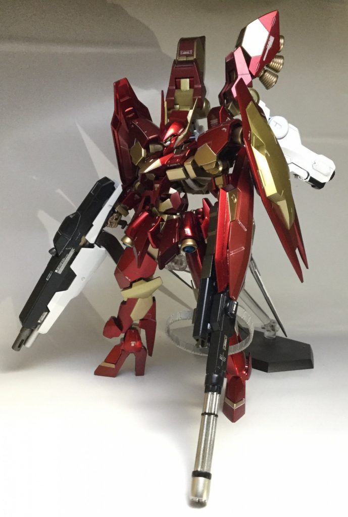 各種装備を一斉搭載することで、
重量過多ギリギリの、重装備モデルとなりました。