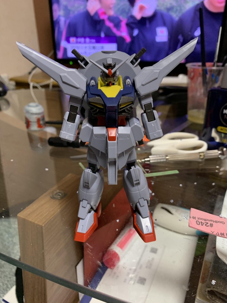 凄い気楽にスタートしたのですが、普通に組んだらさすが古いキット。
長い道のりの感じました