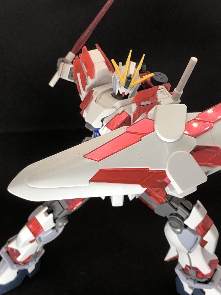 やっぱり可動範囲が優秀なんでアクションが映えますね