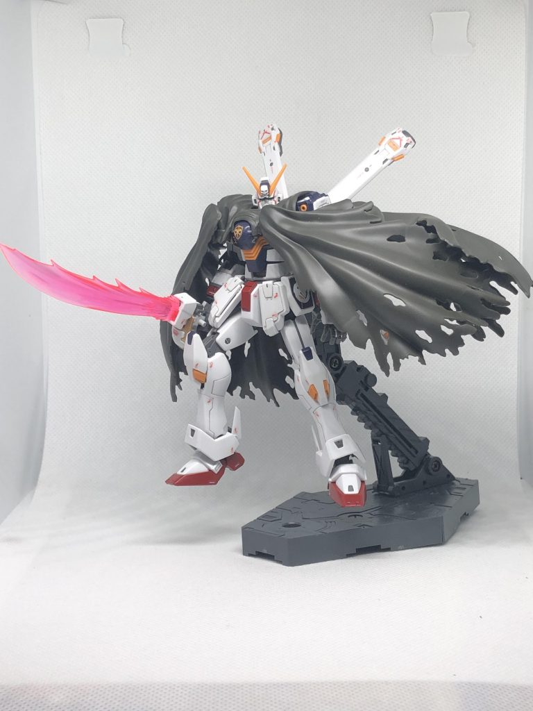 A.B.C.マントを装着。