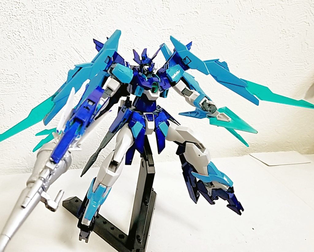 ときのそら専用ダブルオースカイ/友人A専用ガンダムAGE2マグナム–6枚目/制作者：月城白虹