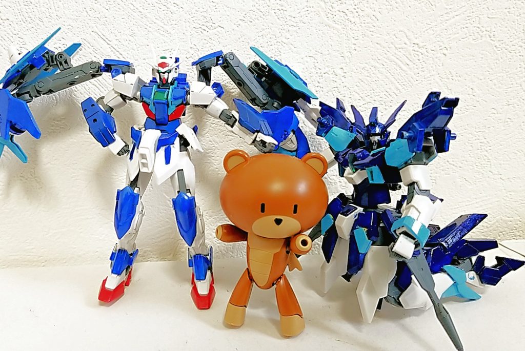 おまけ
そらさんには「あん肝」というクマのマスコットがいる
そしてガンプラでクマといえばベアッガイ‥‥プチッガイ‥‥つまりそうゆうことです（笑）