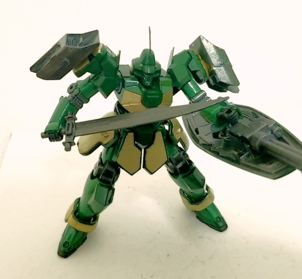 ガトリングシールドとヒートソード