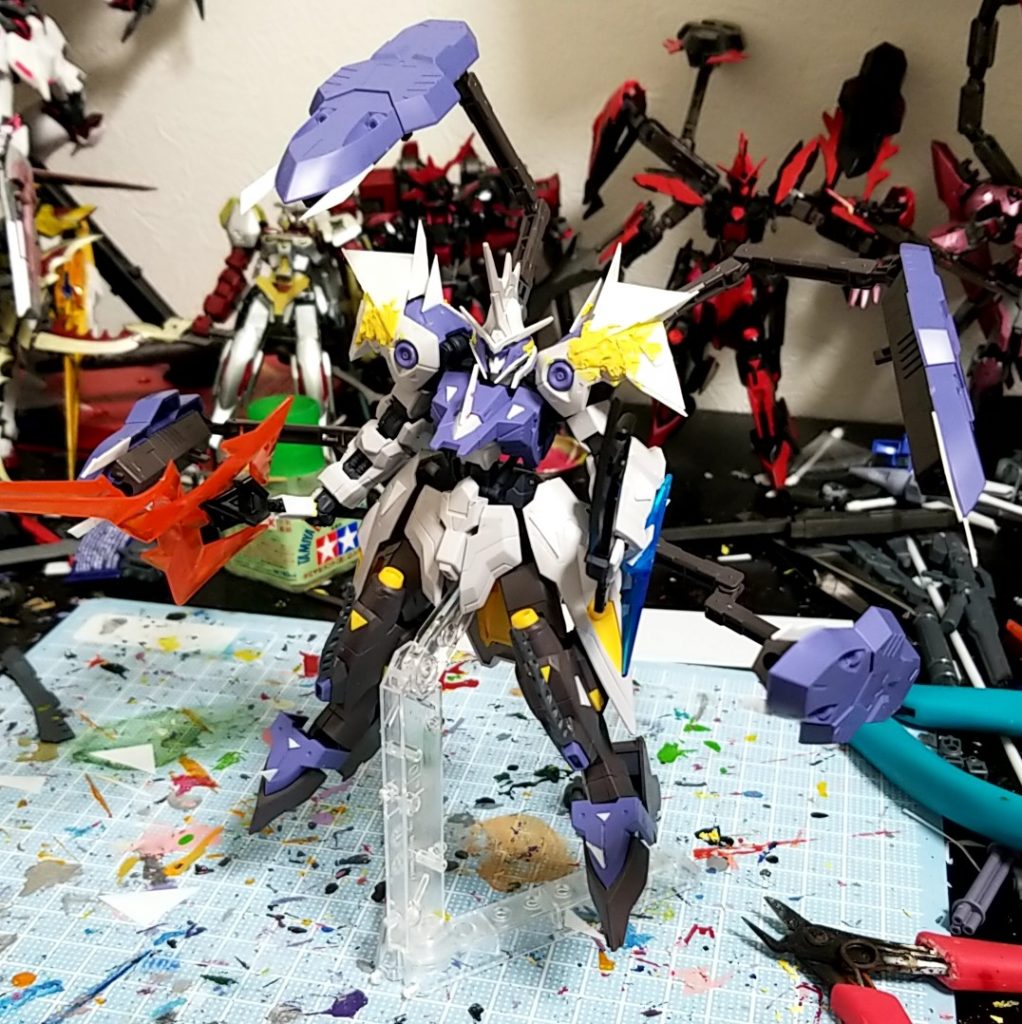 塗装前はこんな感じ
ちなみにトゲトゲしすぎて普通に痛かった