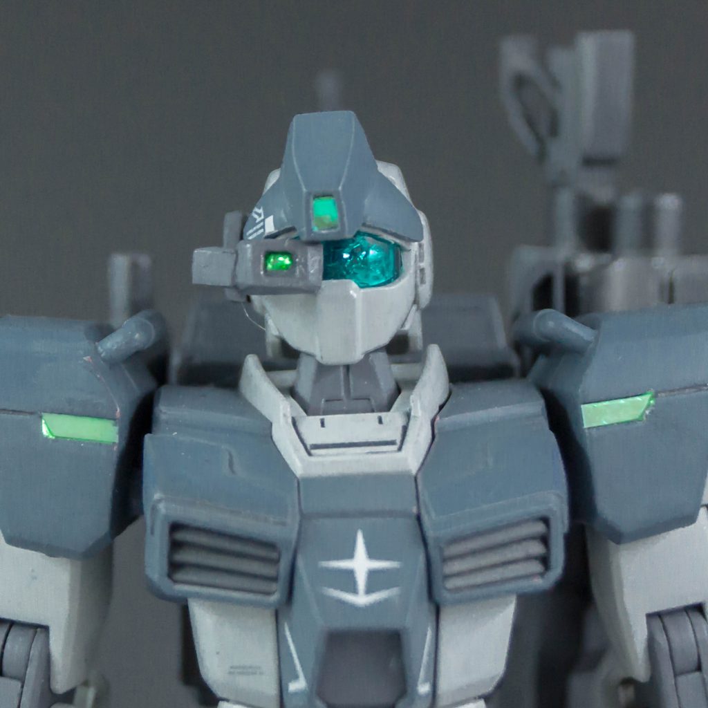 狙撃用センサーバイザー装着状態