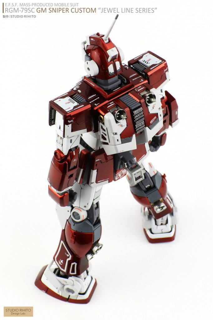 ■バックパック（上面）
・プラ板で製作した波板状ディテール追加

■襟裏
・プラ板で製作した極小トラス形状フレーム追加（かなり見えにくいですが）