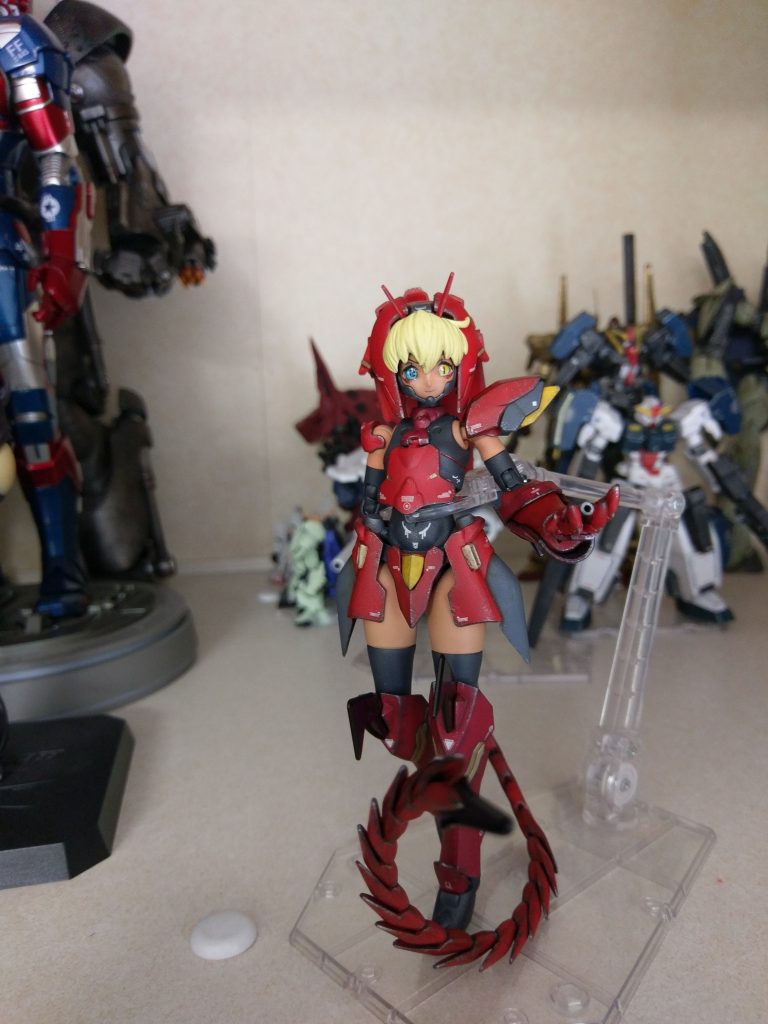 小顔になったんで劇中より2~3歳くった感じになりましたがこれはコレでありかなぁと思ったりしております。