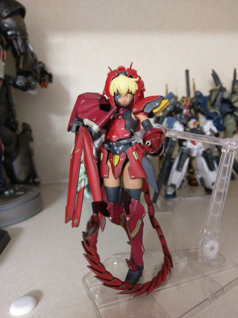 最終回でシバ君がビルドデカールではなく、うっかり間違えてブレイクデカールでサラちゃんを再構築しちゃったとういう感じで