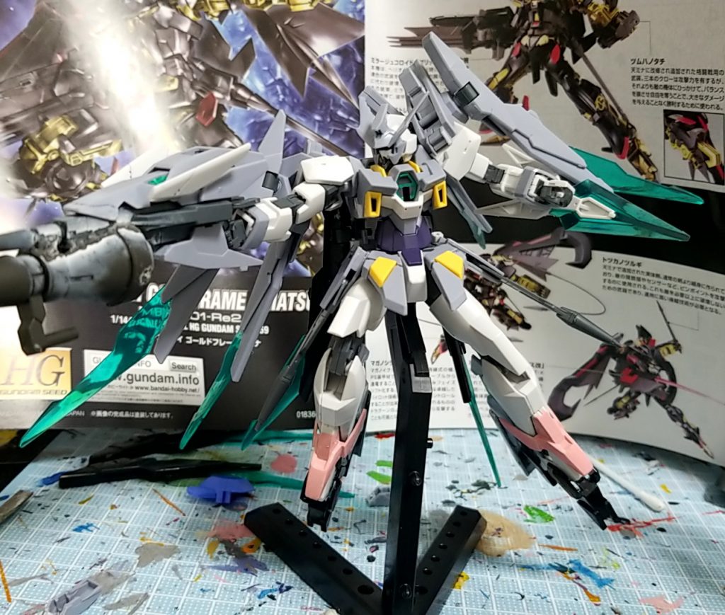 ときのそら専用ダブルオースカイ/友人A専用ガンダムAGE2マグナム–3枚目/制作者：月城白虹