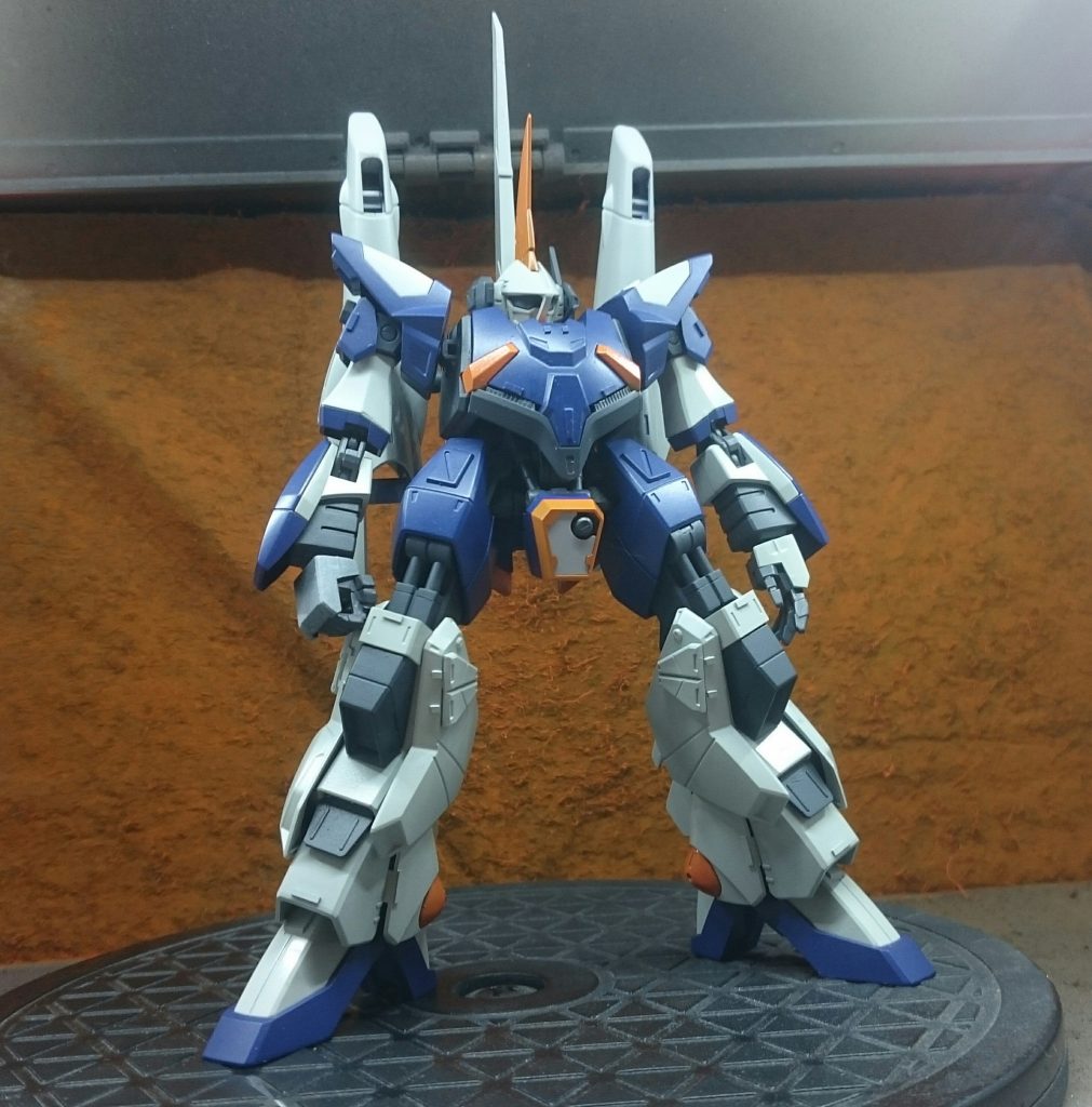 塗装途中の段階です。
自分の好みに合う感じに塗っていく感じだったので結構時間がかかりました。