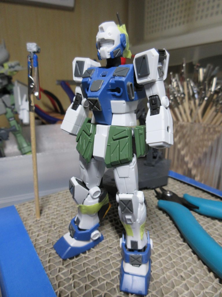 MSGパーツでの追加装甲などの貼り付け