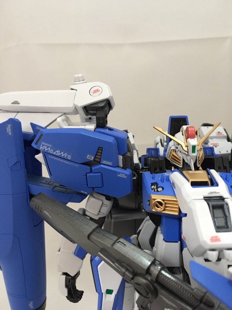 MG 1/100　EX-S　GUNDAM　　/　　S　GUNDAM　　完成品　　令和元年最新作–5枚目/制作者：ひつじ