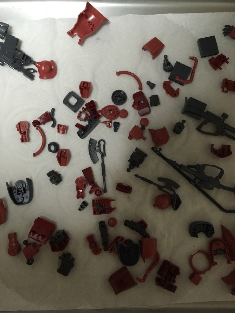 素組からの洗浄してかわかして～