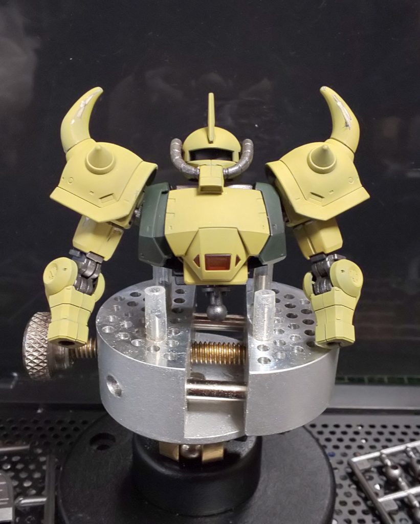 ランナー塗装からのパチ組み