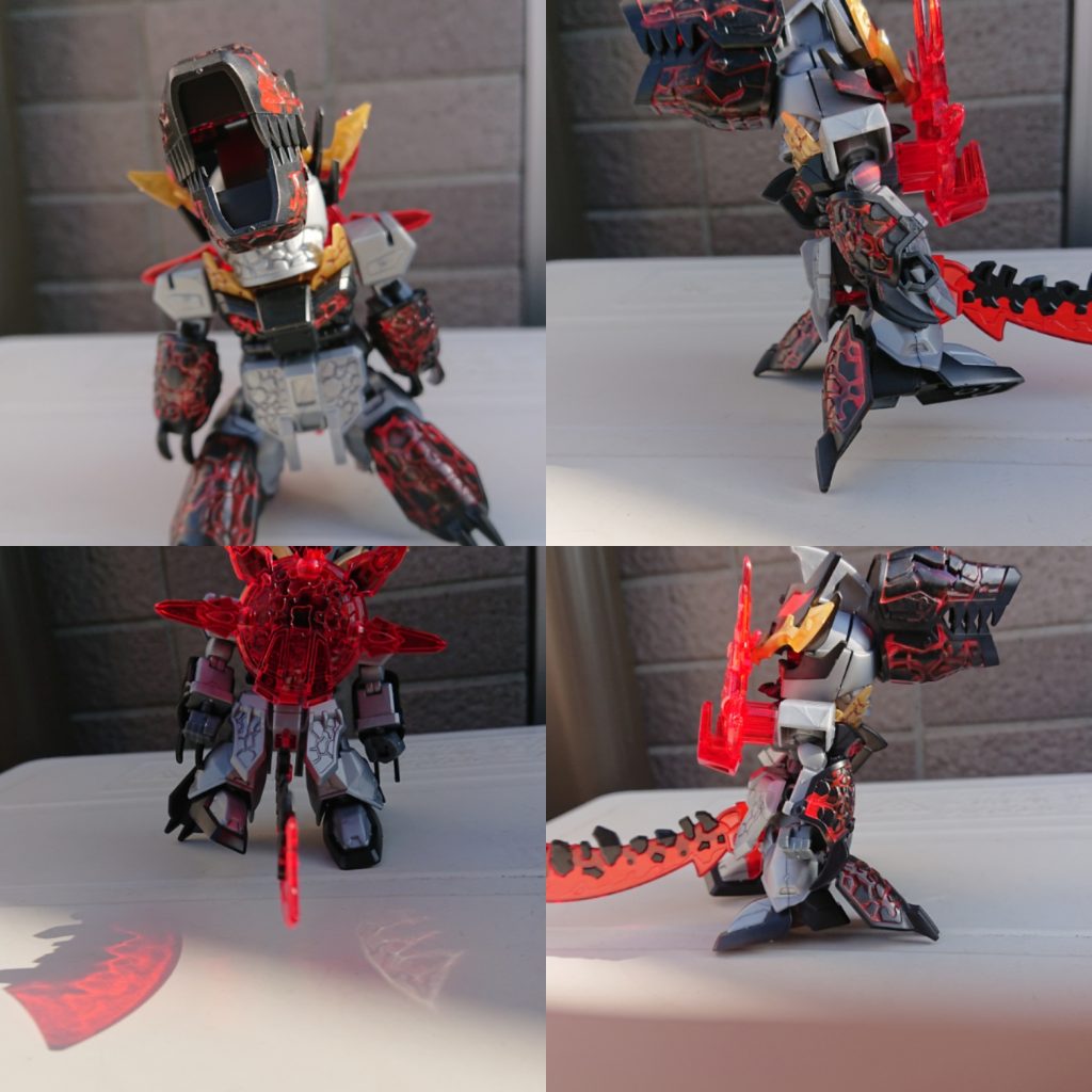 変形します。凶竜形態というらしいです。