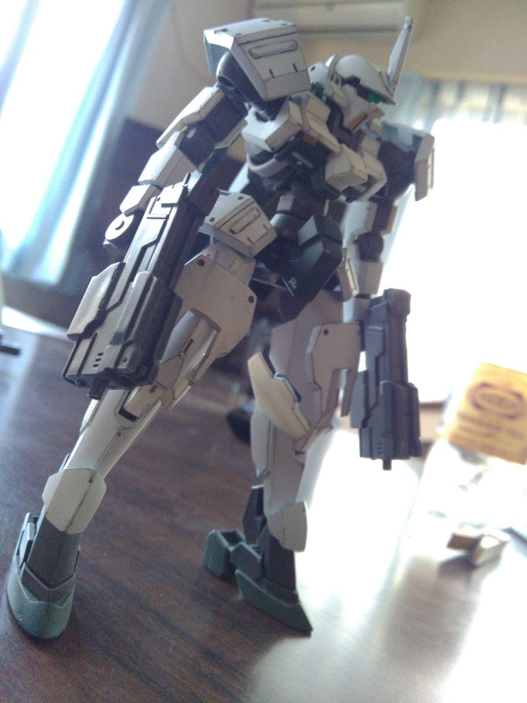 つや消し後完成