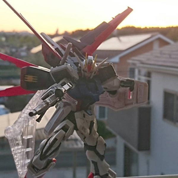 夕暮れとストライクと