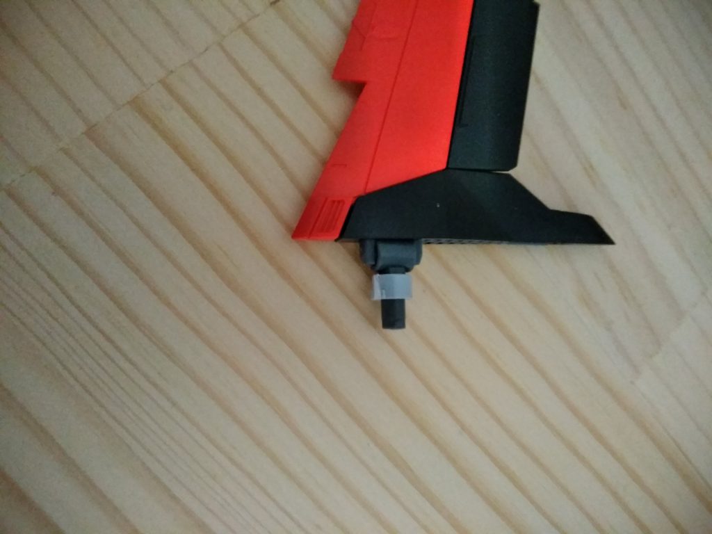 キャンペーンのサーベルの一部パーツを使えばしっかりはまります!