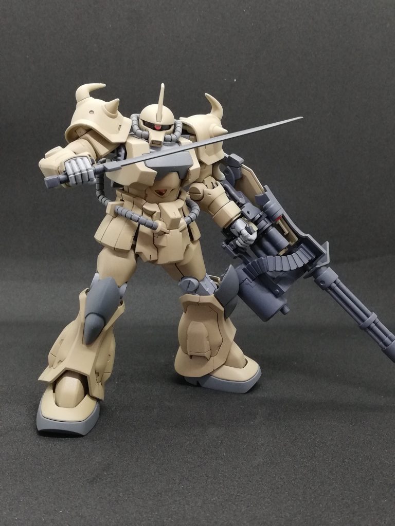 HGUC グフカスタム–2枚目/制作者：tetu改