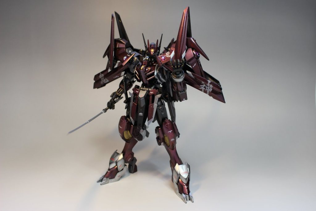 正面から武器持ちで（リミッター解除状態）