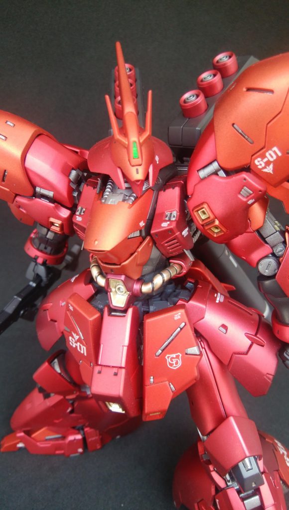 RGサザビー(アルマイト風仕上げ)–3枚目/制作者：境義彦