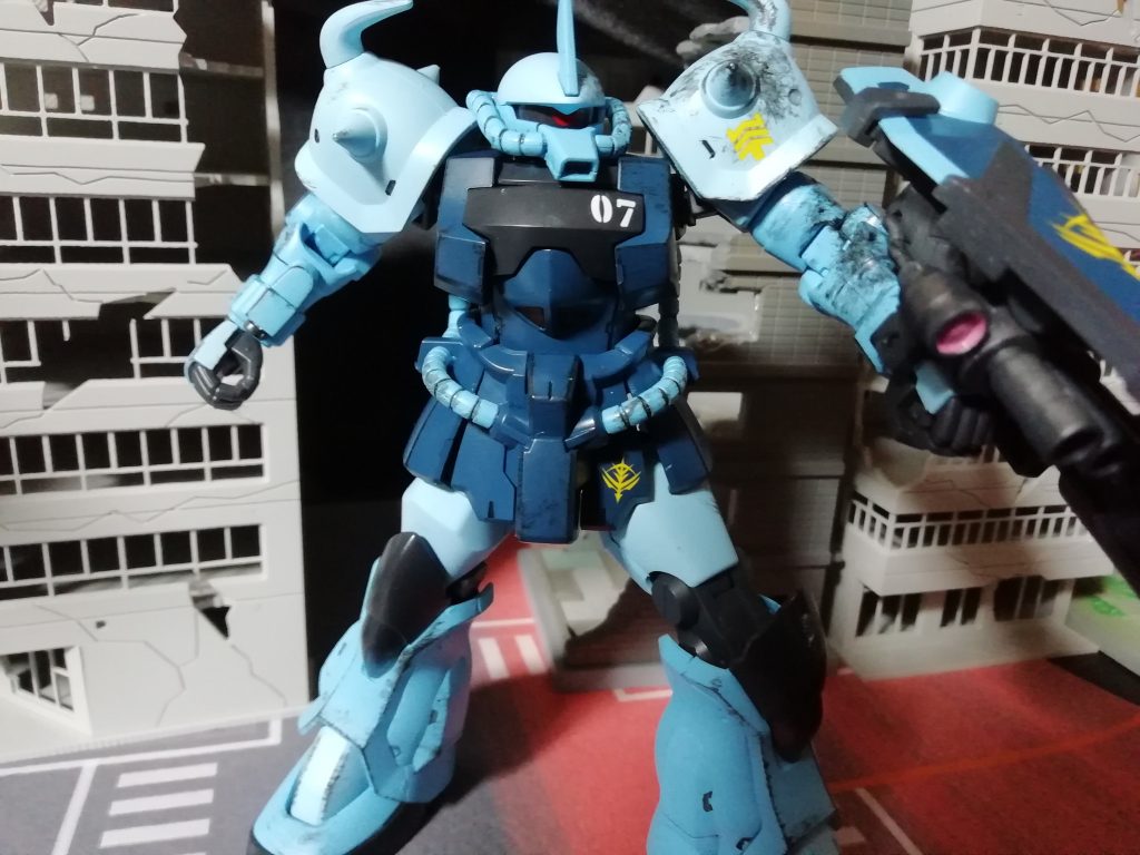 グフカスタム　ノリス専用機–5枚目/制作者：新人メカニック