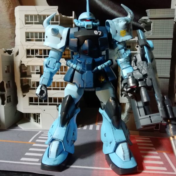 グフカスタム　ノリス専用機