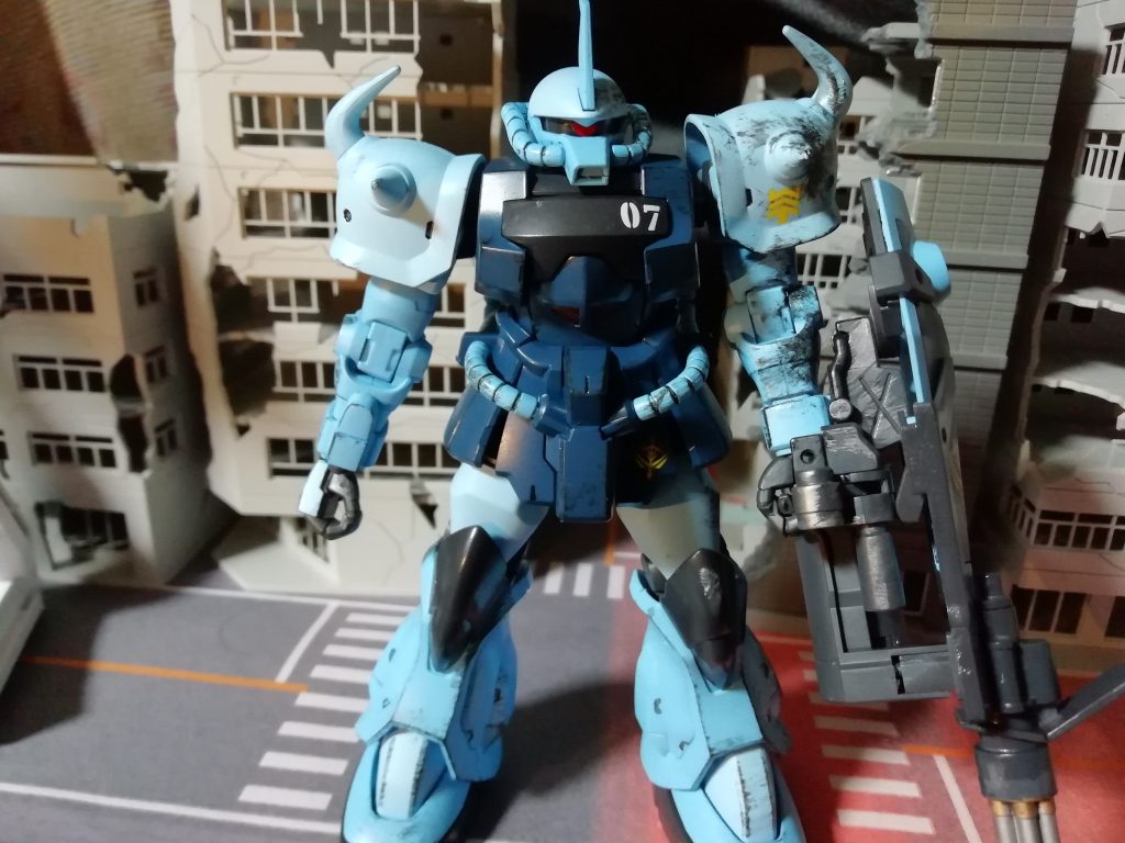 グフカスタム　ノリス専用機–2枚目/制作者：新人メカニック