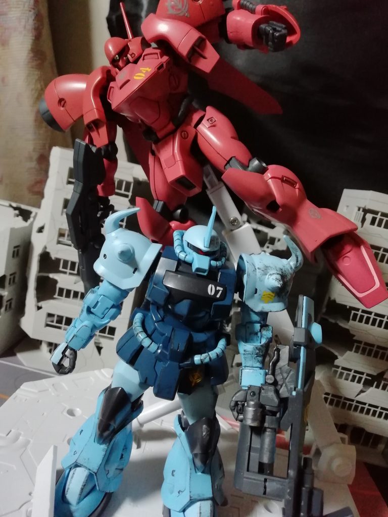 グフカスタム　ノリス専用機–3枚目/制作者：新人メカニック