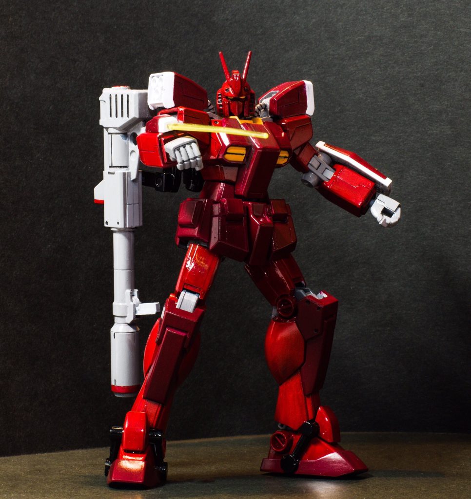 次はビームサーベルを展開！
かっこいいですね✨