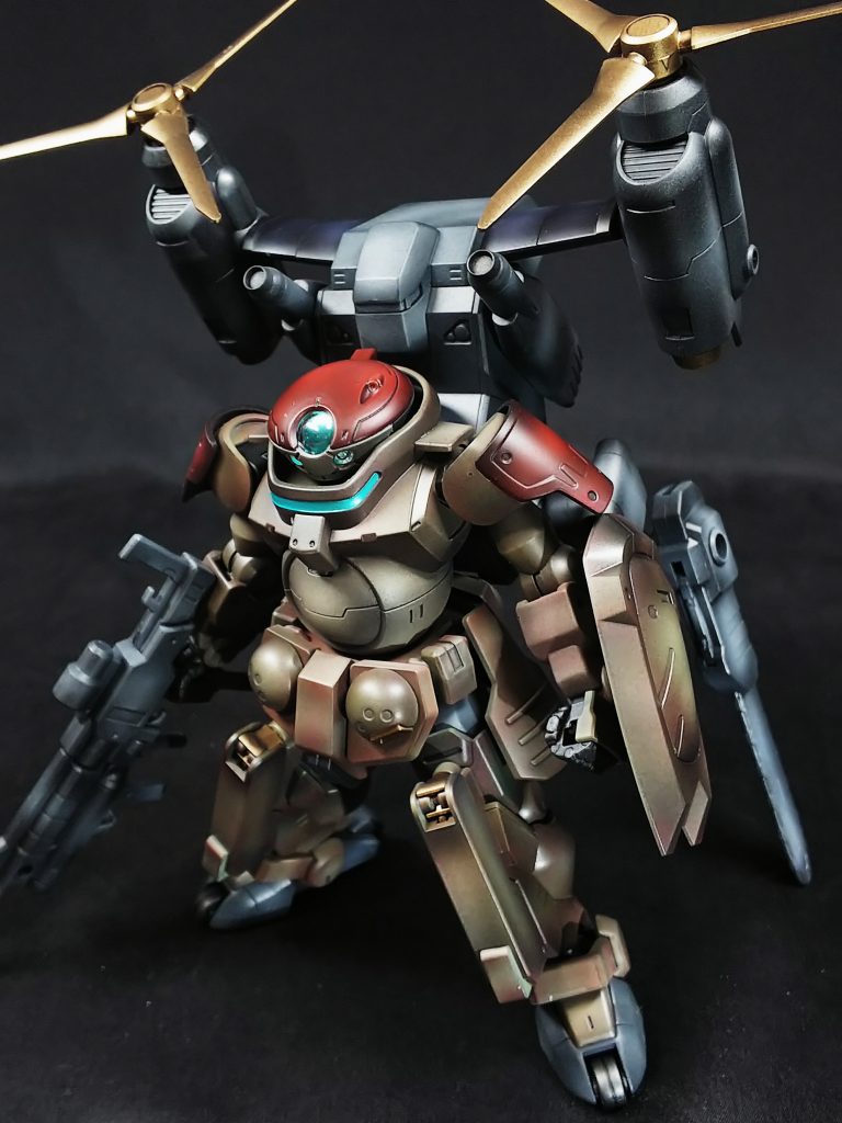 一般汎用機の使い捨て機体の風格。