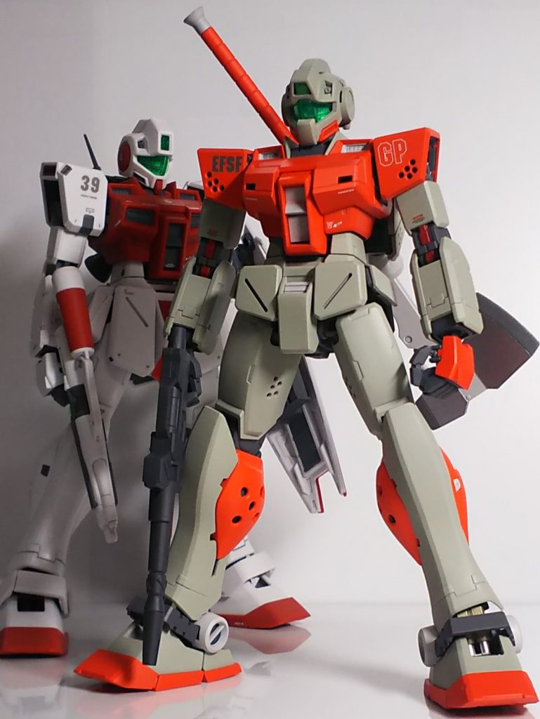 並べるとライトアーマーっぽい!