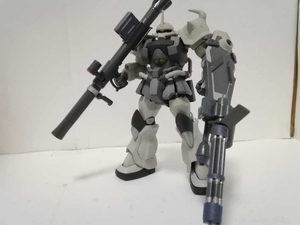 前述の通りバズーカとシュツルムをつけただけなのでほぼグフカスタムのままですw